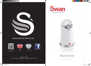 Handleiding Swan SP15020N Koffiemolen