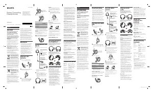 Manuale Sony MDR-NC7 Cuffie