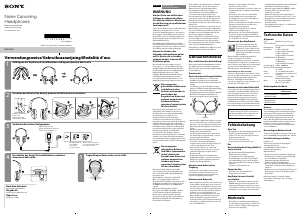 Manuale Sony MDR-NC8 Cuffie