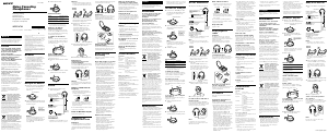 Manuale Sony MDR-NC60 Cuffie
