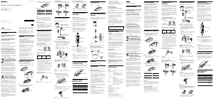 Mode d’emploi Sony MDR-NC100D Casque