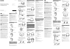Manual de uso Sony MDR-NC200D Auriculares