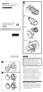 Manual Sony SEL14TC Obiectiv