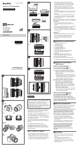 Manual Sony SEL24F14GM Obiectiv