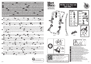 Manuale Mont Blanc Super Rider + Portabiciclette