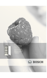 Manual de uso Bosch KSW38980 Vinoteca