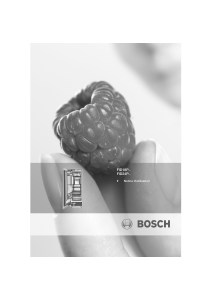 Mode d’emploi Bosch FIN18P30 Réfrigérateur