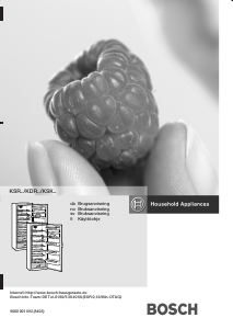 Brugsanvisning Bosch KDR40423 Køleskab
