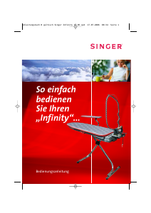 Bedienungsanleitung Singer Inifinity 12.05 Bügeltisch