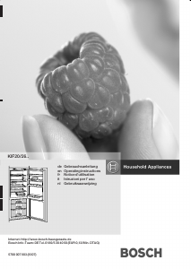 Bedienungsanleitung Bosch KIF26441 Kühlschrank