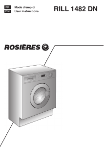 Handleiding Rosières RILL 1482 DN Wasmachine