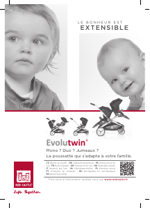 Handleiding Red Castle Evolutwin Kinderwagen