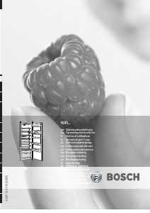 Manual de uso Bosch KIR38A40 Refrigerador