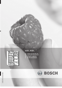 Manual Bosch KSK38430HH Frigorífico