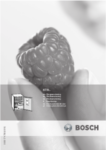 Manual Bosch KTR18P41 Frigorífico