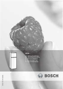 Manual Bosch KDN32X00FF Fridge-Freezer