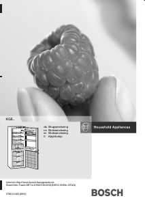 Brugsanvisning Bosch KGE31492 Køle-fryseskab