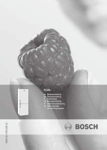Brugsanvisning Bosch KGN36S54 Køle-fryseskab