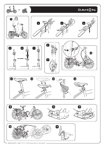 كتيب دراجة منطوية Ciao D5 Dahon