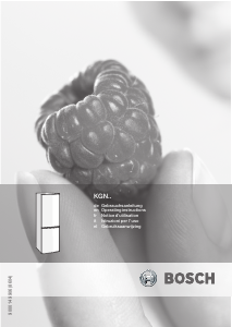 Manual Bosch KGN39V90 Fridge-Freezer