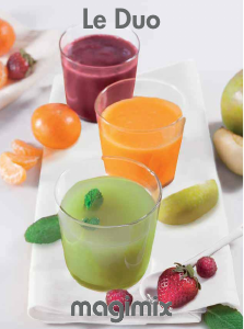 Mode d’emploi Magimix Duo Salad and Juice Presse-fruits