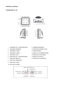 Instrukcja Lauson RC120 Radiobudzik