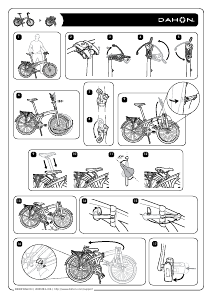 Használati útmutató Dahon IOS Összecsukható kerékpár