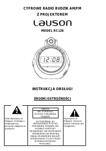 Instrukcja Lauson RC126 Radiobudzik