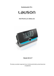 Instrukcja Lauson RC127 Radiobudzik