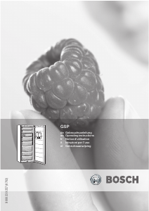 Mode d’emploi Bosch GSP22A31 Congélateur