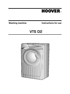 Manual Hoover VTS 714D21S/1-80 Washing Machine