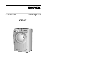 Manuale Hoover VTS 608D1/1-30 Lavatrice