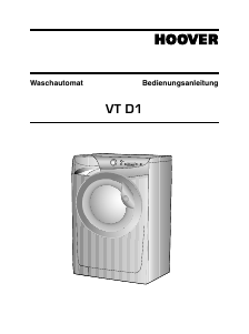 Bedienungsanleitung Hoover VT 614D1/1-84 Waschmaschine