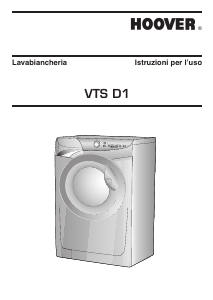 Manuale Hoover VTS 710D1/2-30 Lavatrice