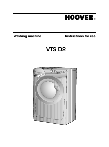 Manual Hoover VTS 612D21/1-80 Washing Machine