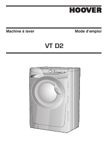 Mode d’emploi Hoover VT 914D2-47 Lave-linge