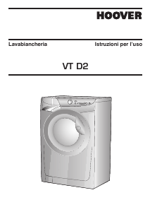 Manuale Hoover VT 810D21-30 Lavatrice