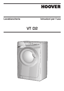 Manuale Hoover VT 912D2/1-30 Lavatrice