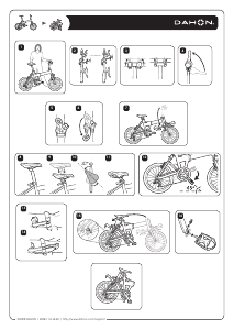 Käyttöohje Dahon Jetstream EX Taitettava polkupyörä