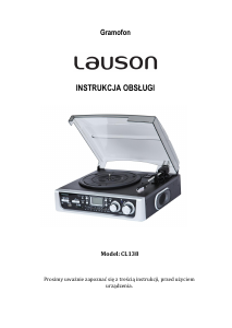 Instrukcja Lauson CL138 Gramofon