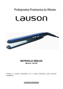 Instrukcja Lauson AHC105 Prostownica