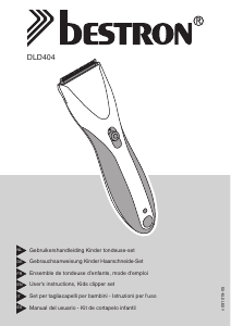 Manual Bestron DLD404 Hair Clipper