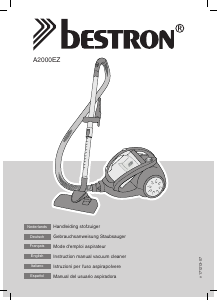 Manual Bestron A2000EZ Vacuum Cleaner