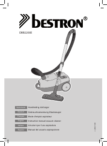 Manual de uso Bestron DBB2200E Aspirador