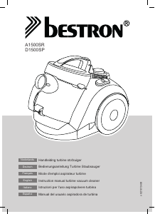 Manual de uso Bestron A1500SR Aspirador