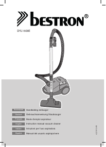 Manual de uso Bestron DYL1600E Aspirador