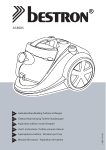 Manuale Bestron A1800S Aspirapolvere