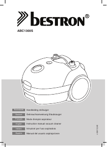 Manual de uso Bestron ABC1300S Aspirador