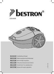 Mode d’emploi Bestron DS2200E Aspirateur