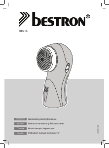 Manual Bestron DRY16 Fabric Shaver